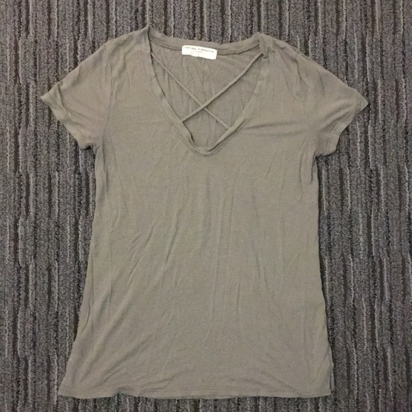 Urban Outfitters Tops - LAST CHANCE UO Green Criss Cross Top